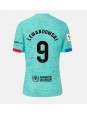 Barcelona Robert Lewandowski #9 Kolmaspaita Naisten 2023-24 Lyhythihainen